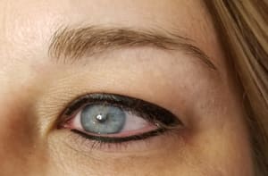 Eyeliner Tattoo result by Permanent Cosmetics in New Richmond, WI