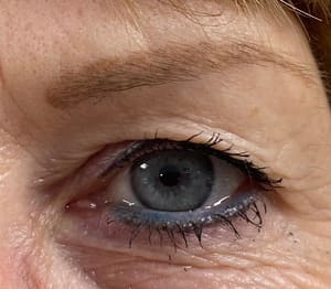 Eyeliner Tattoo result by Permanent Cosmetics & Salon by Staci in Mankato, MN