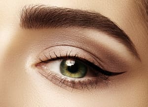 Eyeliner Tattoo result by Permanent Cosmetics @ Southern Comfort Boutique & Beauty Bar in Many, LA