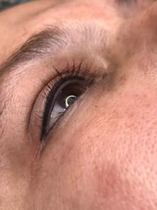 Eyeliner Tattoo result by Permanent Cosmetics Studio By Kristen Jenkins in Jacksonville, IL