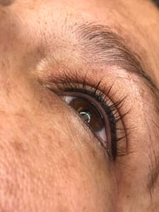 Eyeliner Tattoo result by Permanent Cosmetics Studio By Kristen Jenkins in Jacksonville, IL