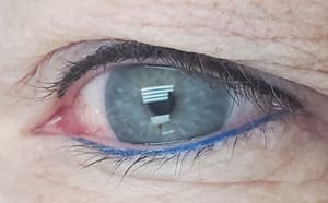 Eyeliner Tattoo result by Permanent Elegant Makeup in Kansas City, MO