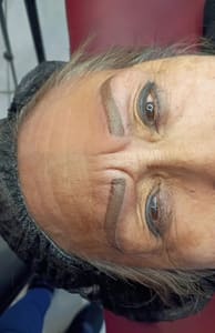 Eyeliner Tattoo result by Permanent eyebrow microblading in West Covina, CA