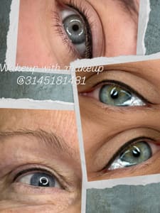 Eyeliner Tattoo result by Permanent Glow by Kim in St Louis, MO