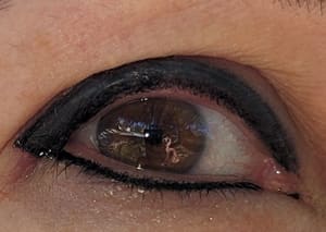 Eyeliner Tattoo result by Permanent Make-Up By Ali in Abilene, TX