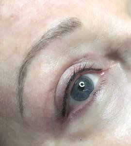 Eyeliner Tattoo result by Permanent Make Up by Amy Joy in St Petersburg, FL
