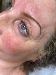 Eyeliner Tattoo result by Permanent make up by Ann in Palm Desert, CA