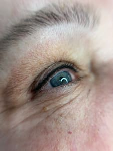 Eyeliner Tattoo result by Permanent Make Up By Diana Dimant in Burlingame, CA