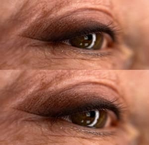 Eyeliner Tattoo result by Permanent Make Up by Katerina in Framingham, MA