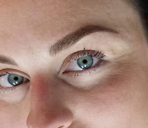Eyeliner Tattoo result by Permanent Make Up Leawood Kansas by Michelle Vernon Brows in Leawood, KS