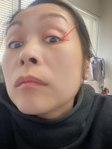 Eyeliner Tattoo result by Permanent makeup Anastasiia Dysiuk in Staten Island, NY