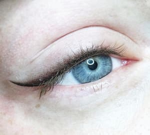 Eyeliner Tattoo result by Permanent Makeup Artist in Grosse Pointe Farms, MI