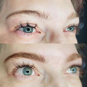 Eyeliner Tattoo result by Permanent Makeup Beautique in Dallas, TX