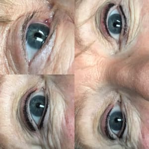 Eyeliner Tattoo result by Permanent Makeup By Carrie Ann in Fargo, ND