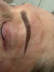 Eyeliner Tattoo result by Permanent Makeup by Cheryl A Doss RN Inc in Venice, FL