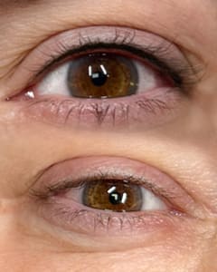 Eyeliner Tattoo result by Permanent Makeup by Claire in Hendersonville, TN