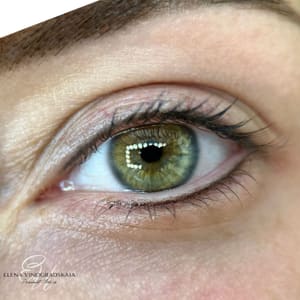 Eyeliner Tattoo result by Permanent makeup by Elena Vi in Hallandale Beach, FL