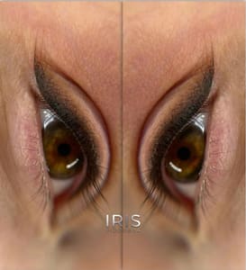 Eyeliner Tattoo result by Permanent MakeUp by face maker Iryna Piddubna in Park Ridge, IL
