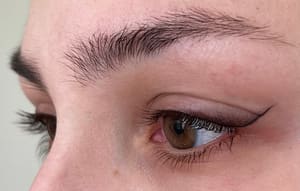 Eyeliner Tattoo result by Permanent Makeup by Hanna Semenova – Brows, Lips, Eyeliner in Novato, CA