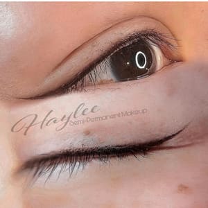 Eyeliner Tattoo result by Permanent Makeup by Haylee in Fairfax, VA