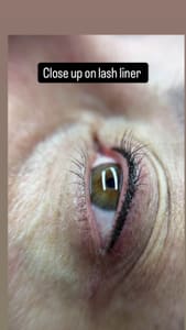 Eyeliner Tattoo result by Permanent Makeup By Hotaru in Louisville, KY