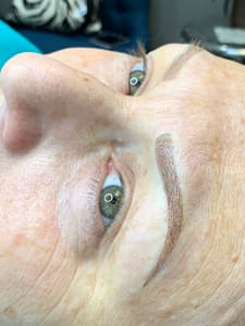 Eyeliner Tattoo result by Permanent Makeup by Joelma in Greenville, SC