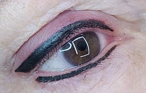 Eyeliner Tattoo result by Permanent Makeup By Julie in Stuart, FL