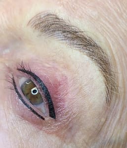 Eyeliner Tattoo result by Permanent Makeup By Julie in Stuart, FL