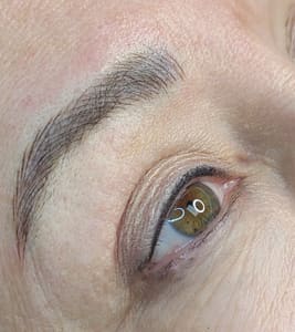 Eyeliner Tattoo result by Permanent Makeup By Julie in Stuart, FL