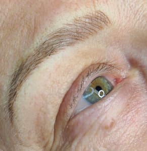 Eyeliner Tattoo result by Permanent Makeup By Julie in Stuart, FL