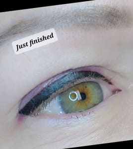 Eyeliner Tattoo result by Permanent Makeup By Julie in Stuart, FL