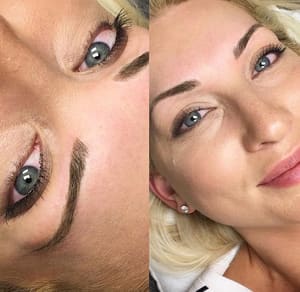 Eyeliner Tattoo result by Permanent Makeup By Justine in Franklin, TN