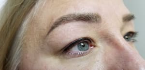 Eyeliner Tattoo result by Permanent Makeup by Lynda in Newark, DE