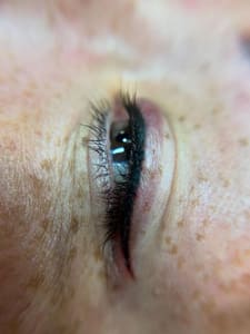 Eyeliner Tattoo result by Permanent Makeup by Natalie in West Covina, CA