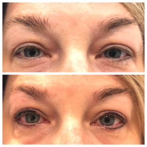Eyeliner Tattoo result by Permanent Makeup By Pam Snyder in Snyder, TX