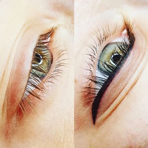 Eyeliner Tattoo result by Permanent Makeup by Professionals in Tempe, AZ
