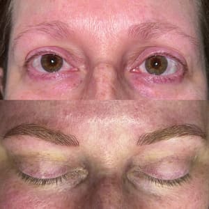 Eyeliner Tattoo result by Permanent Makeup by Renee in Florence, KY