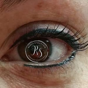 Eyeliner Tattoo result by Permanent Makeup by Renee in Florence, KY