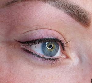 Eyeliner Tattoo result by Permanent Makeup by Rozita in Folsom, CA
