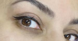 Eyeliner Tattoo result by Permanent Makeup by Rozita in Folsom, CA