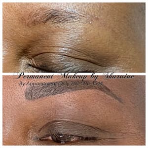 Eyeliner Tattoo result by Permanent Makeup by Sharaine in Henderson, NV