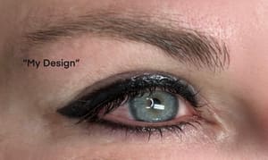 Eyeliner Tattoo result by Permanent makeup by Shasha in Raleigh, NC