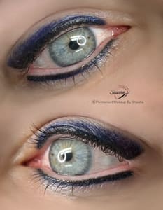 Eyeliner Tattoo result by Permanent makeup by Shasha in Raleigh, NC