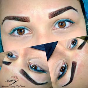 Eyeliner Tattoo result by Permanent makeup by Shasha in Raleigh, NC