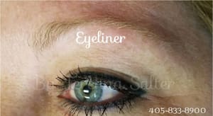Eyeliner Tattoo result by Permanent Makeup By Terenna in Oklahoma City, OK