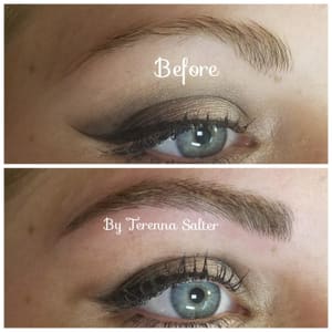 Eyeliner Tattoo result by Permanent Makeup By Terenna in Oklahoma City, OK