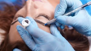 Eyeliner Tattoo result by Permanent Makeup Courses ON SPA Academy in Kenosha, WI