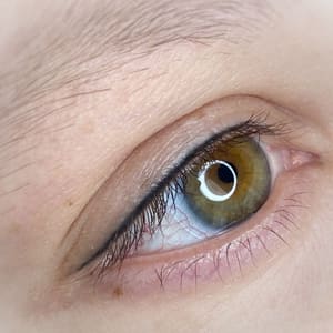Eyeliner Tattoo result by Permanent Makeup & Esthetics, LLC in Naples, FL