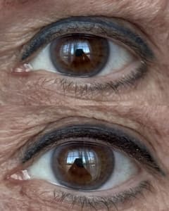 Eyeliner Tattoo result by Permanent Makeup & Esthetics, LLC in Naples, FL