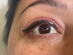 Eyeliner Tattoo result by Permanent Makeup in Green Valley, AZ